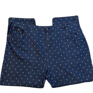 American Sweetheart Straight Leg Polka Dot Jeans